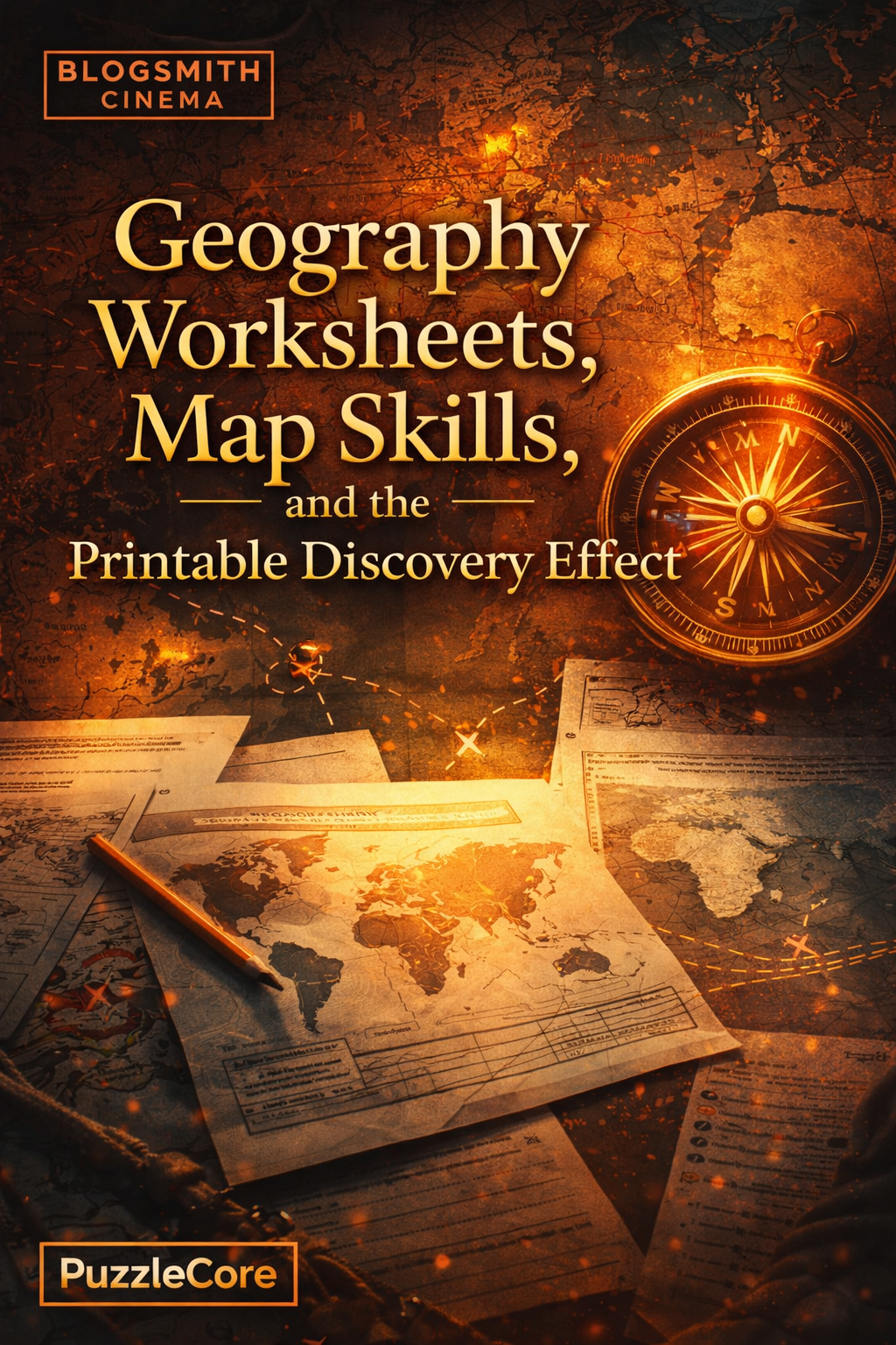 Geography Worksheets, Map Skills, and the Printable Discovery Effect